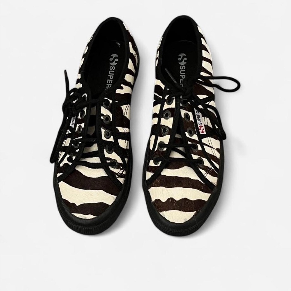 Superga Zebra Funky Sneakers